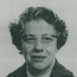 Black and white image of Elsie Whiteley.